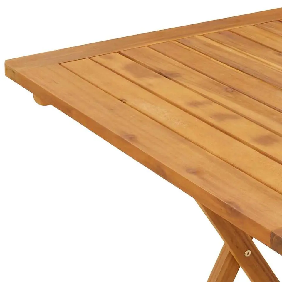 vidaXL - Tuintafel - Bruin - Hout