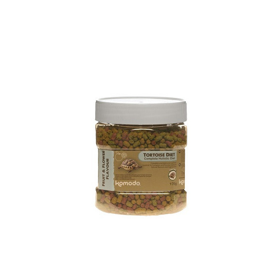 Granulés goût fruit et fleurs pour tortues de terre : 170gr