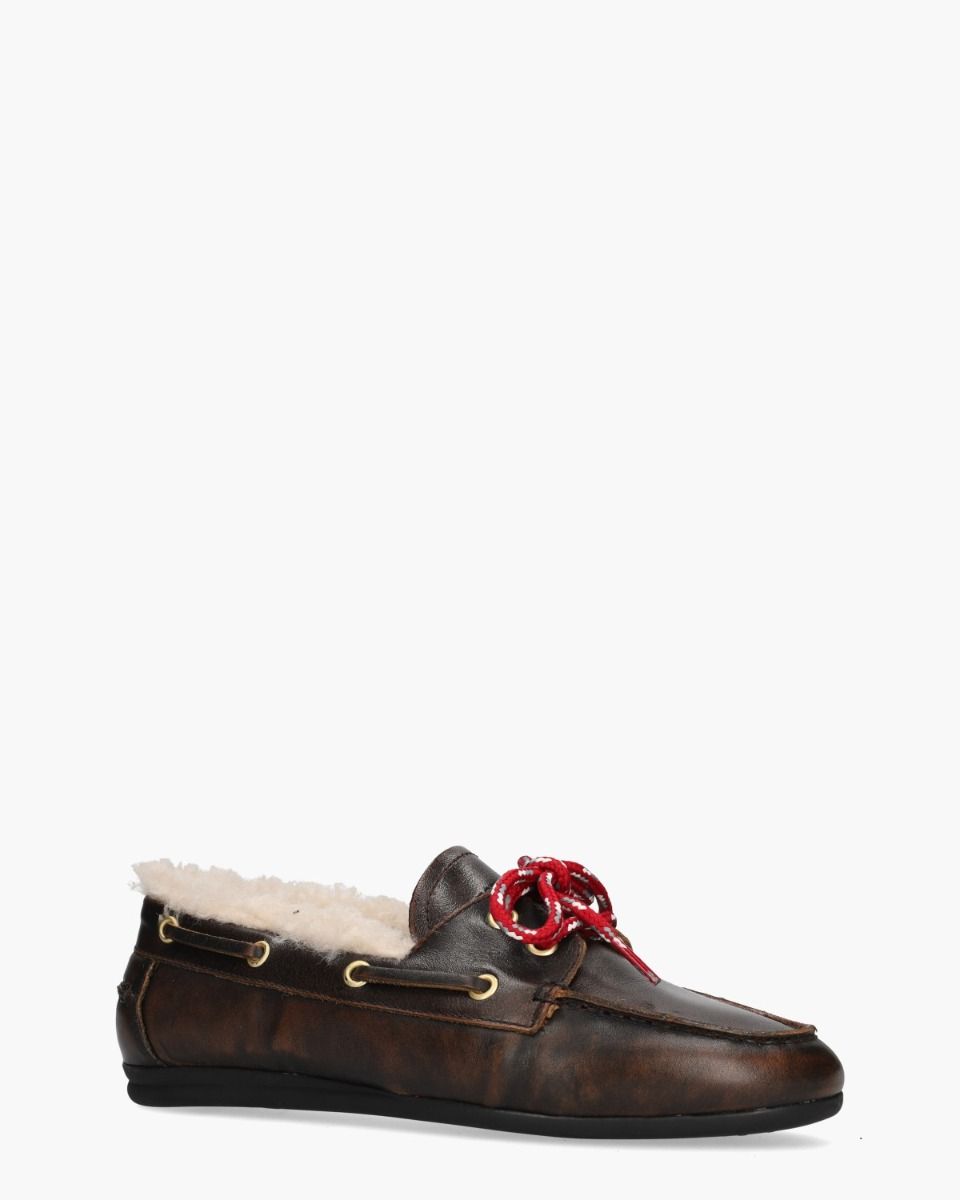 Toral Nahua Donkerbruin Damesloafers