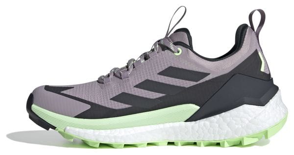 Chaussures de Randonnée adidas Terrex Free Hiker 2.0 Low GTX Violet Vert Femme