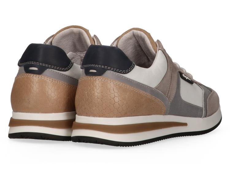 Australian Footwear Clint leather white-grey-beige