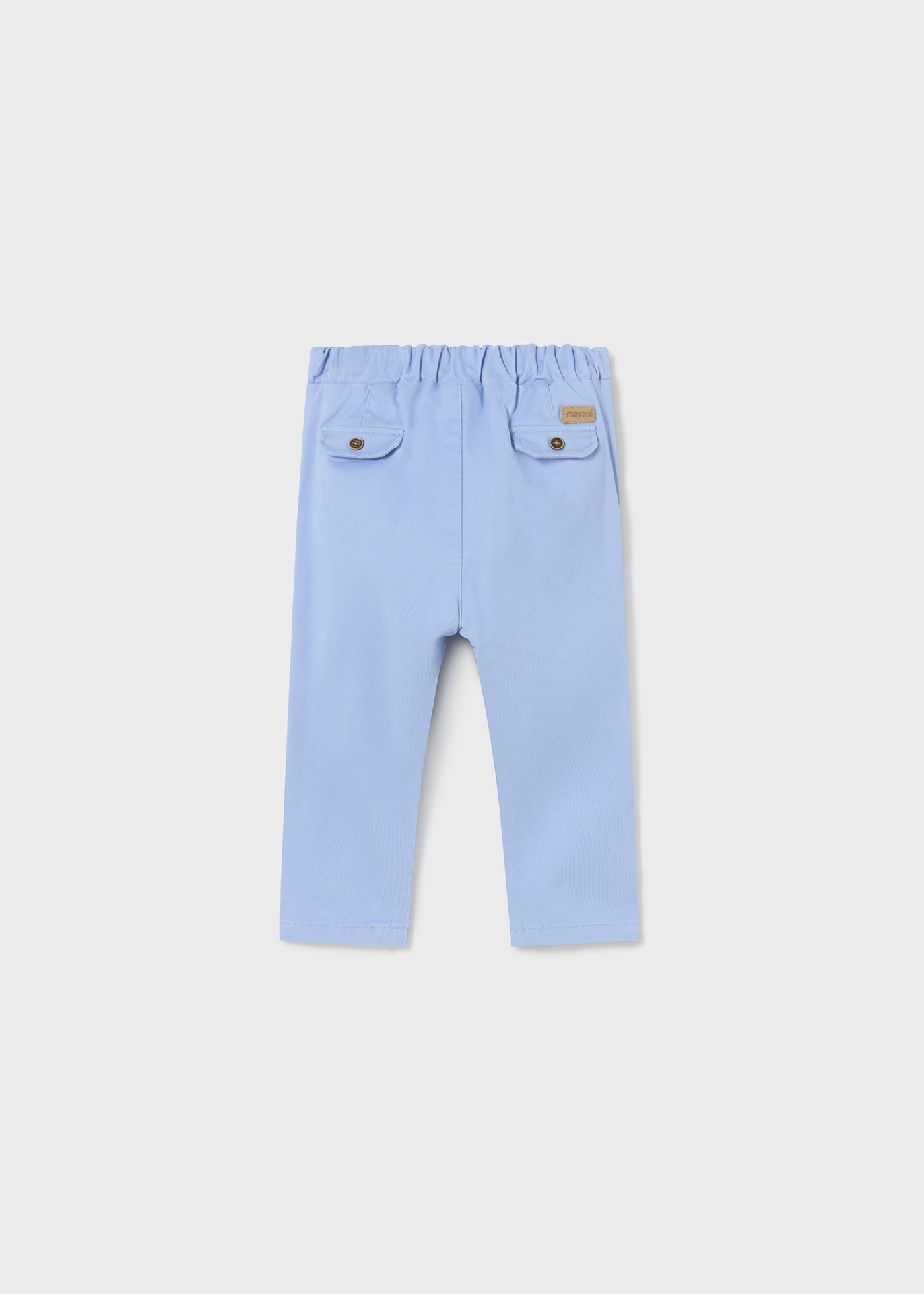 Calça chino de algodão piqué para bebês da Better Cotton