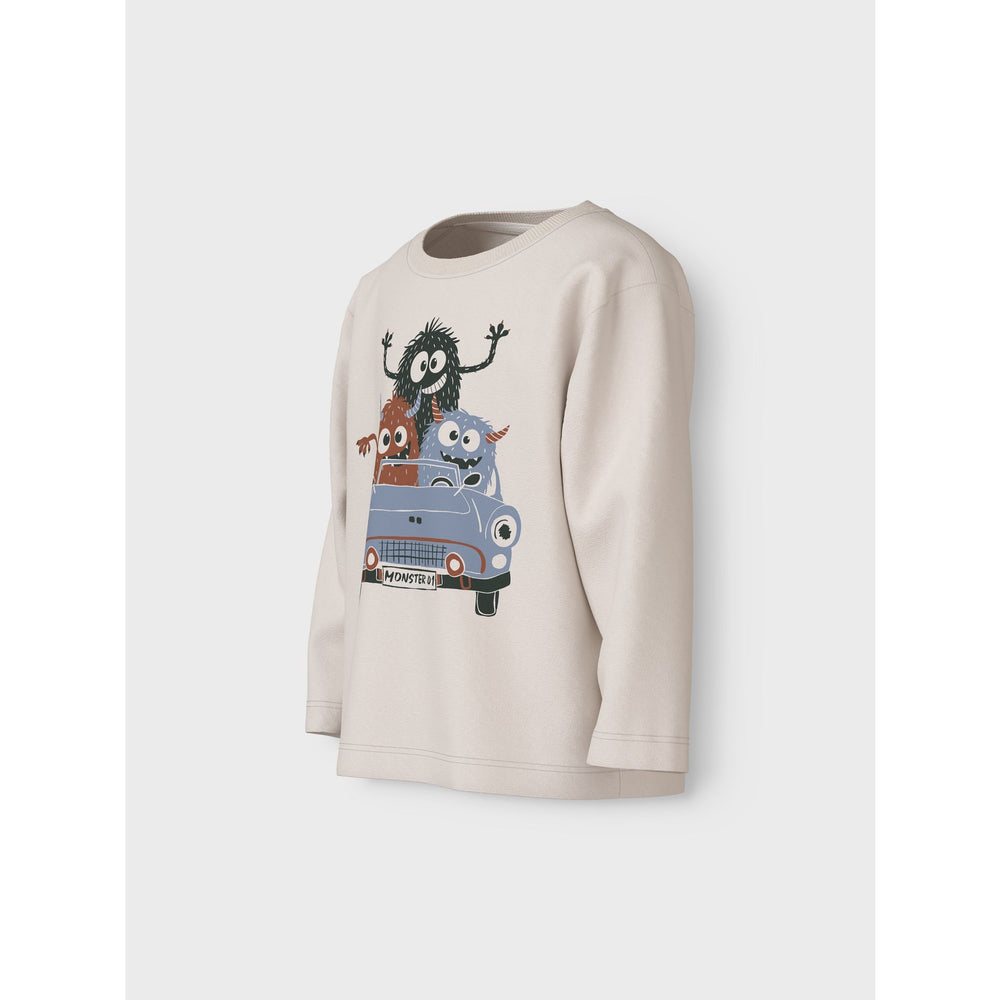 Køb Name It Jet Stream Monsters In Car Vagno Loose Bluse