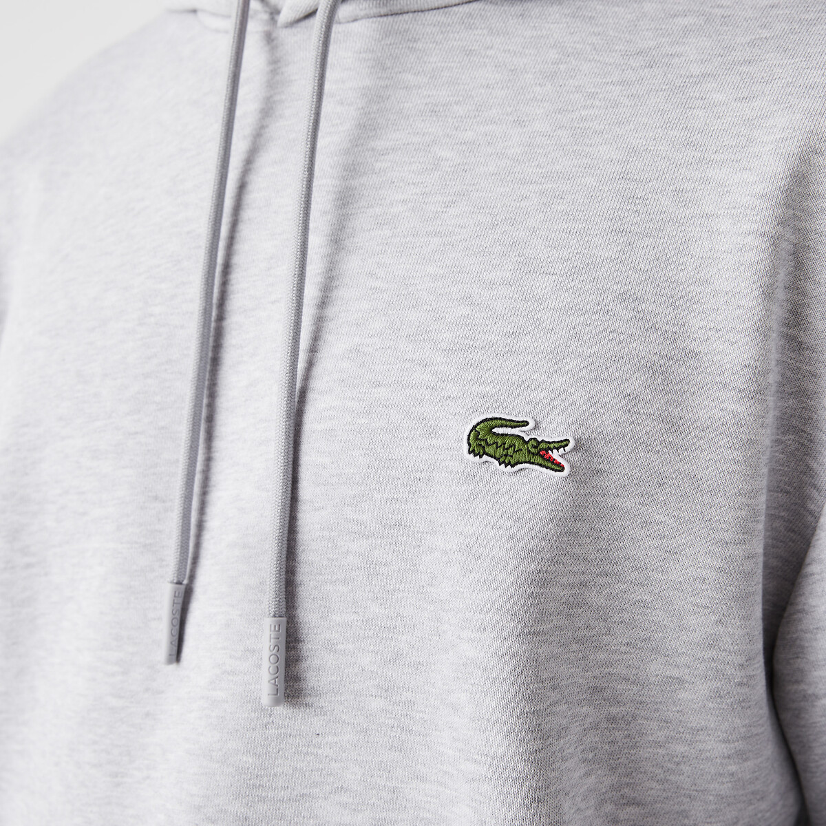 Moletom com capuz de algodão LACOSTE