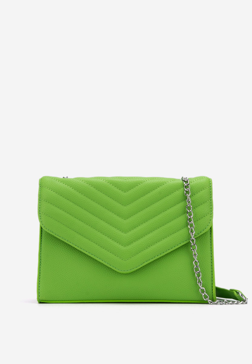 Sac bandoulière femme vert Eliza