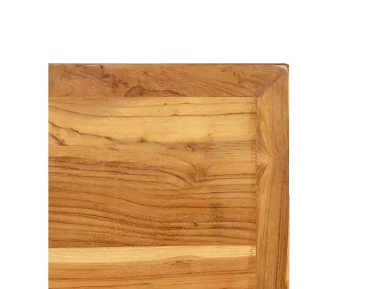 Table de bar Teck recyclé massif 120 x 58 x 106 cm