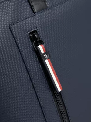 Bolsa para laptop Hilfiger Monotype Slim Pique