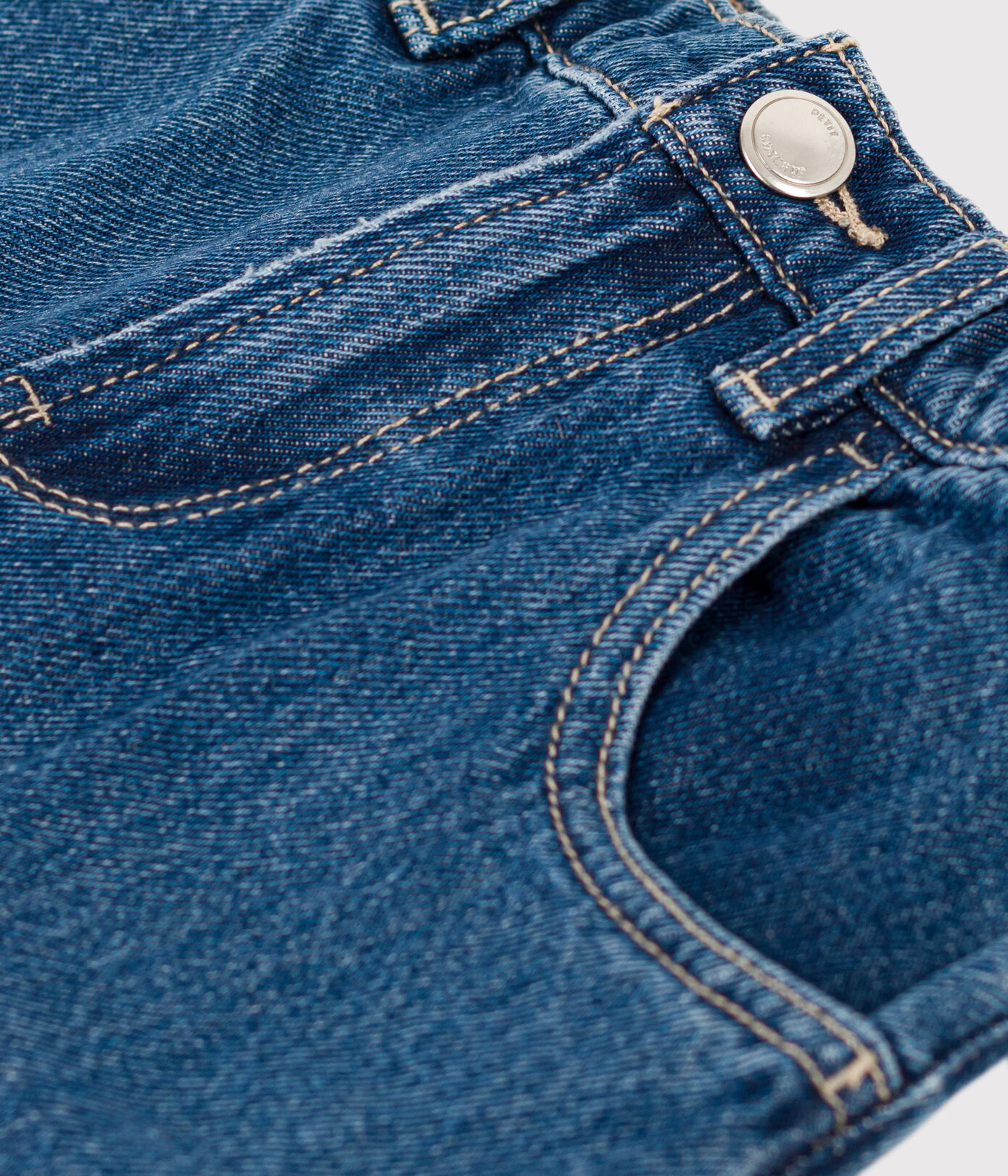 Pantalon en denim 100% écoresponsable enfant fille