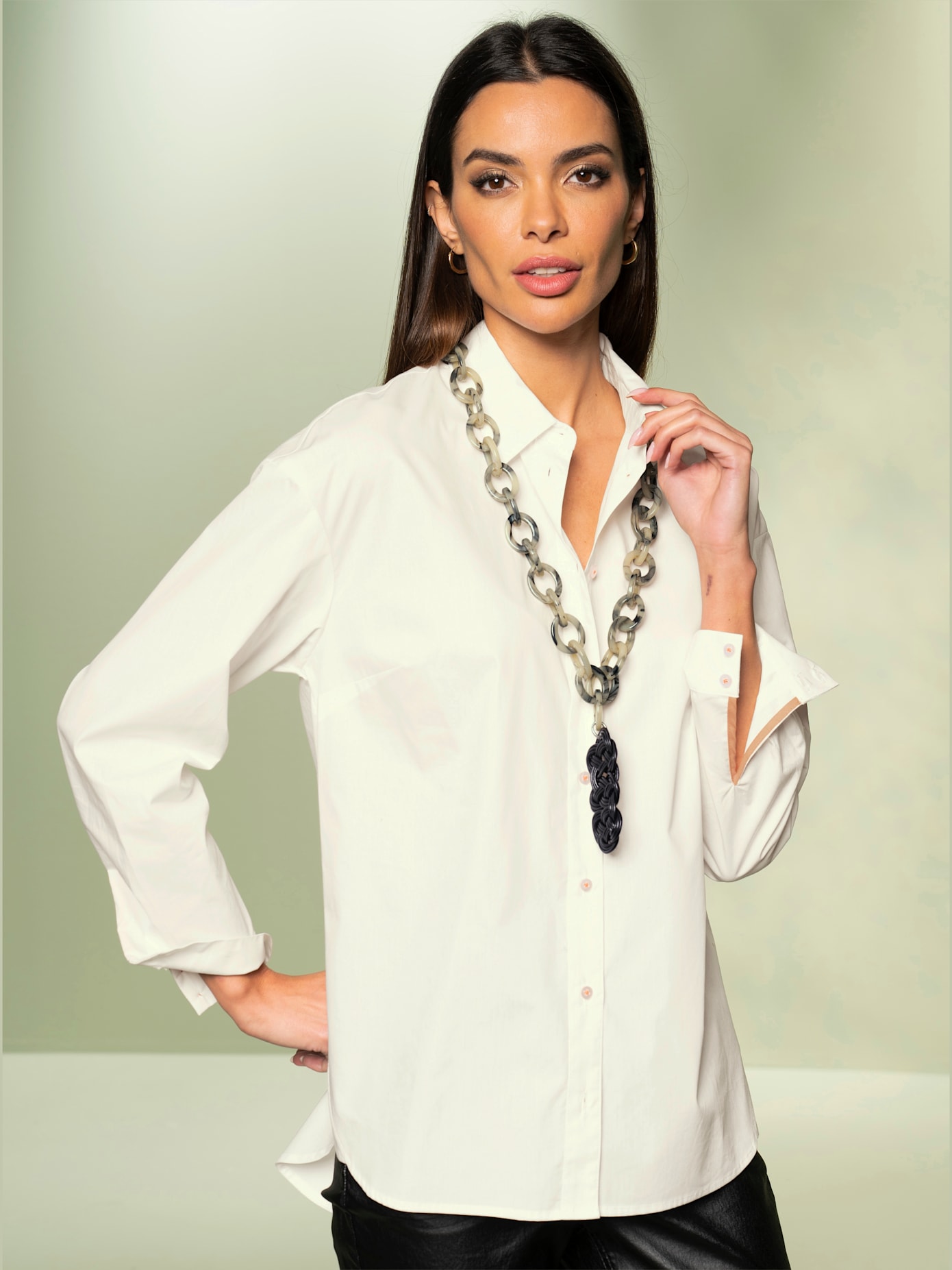 Chemisier pure coton pima