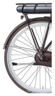 Cortina Garde-boue arrière 28 E-Wave shadow argent mat
