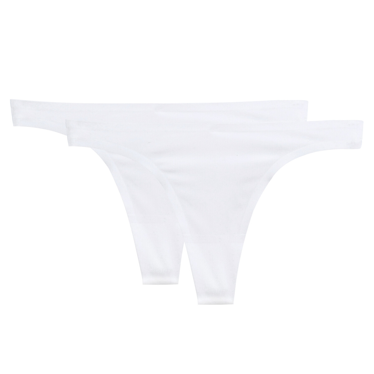 COLEÇÃO LA REDOUTE<br>Conjunto de 2 cordas de microfibra - Invisíveis