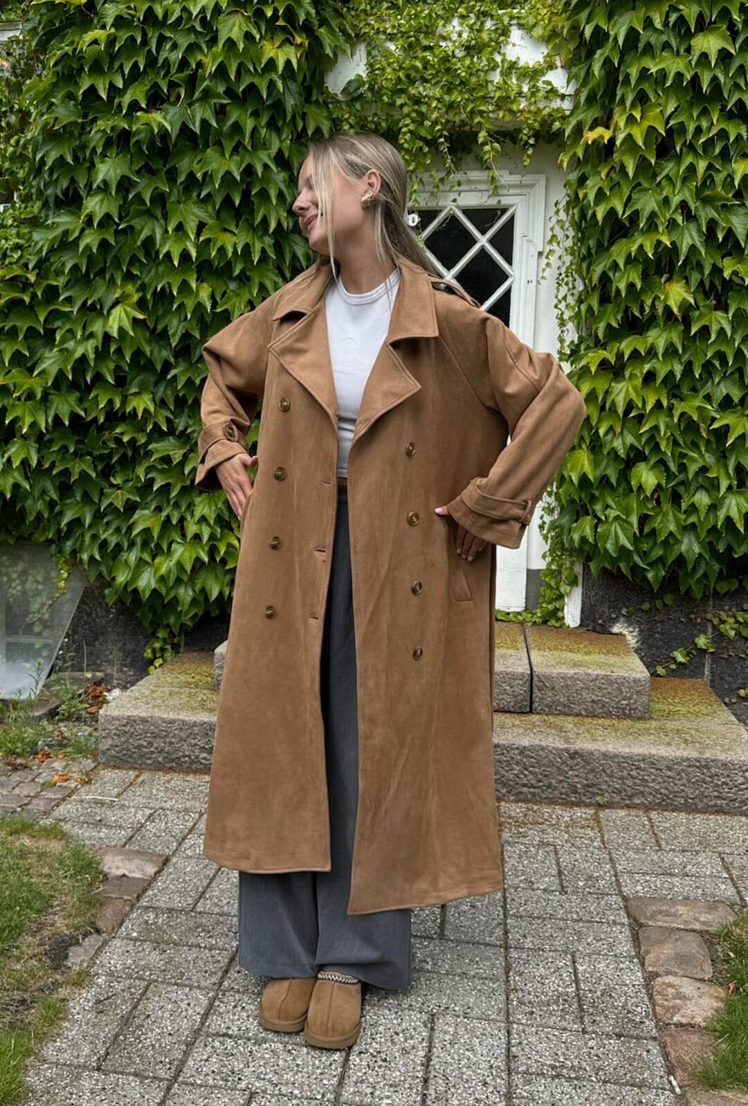 BYIC Tillieic Trenchcoat tan tan