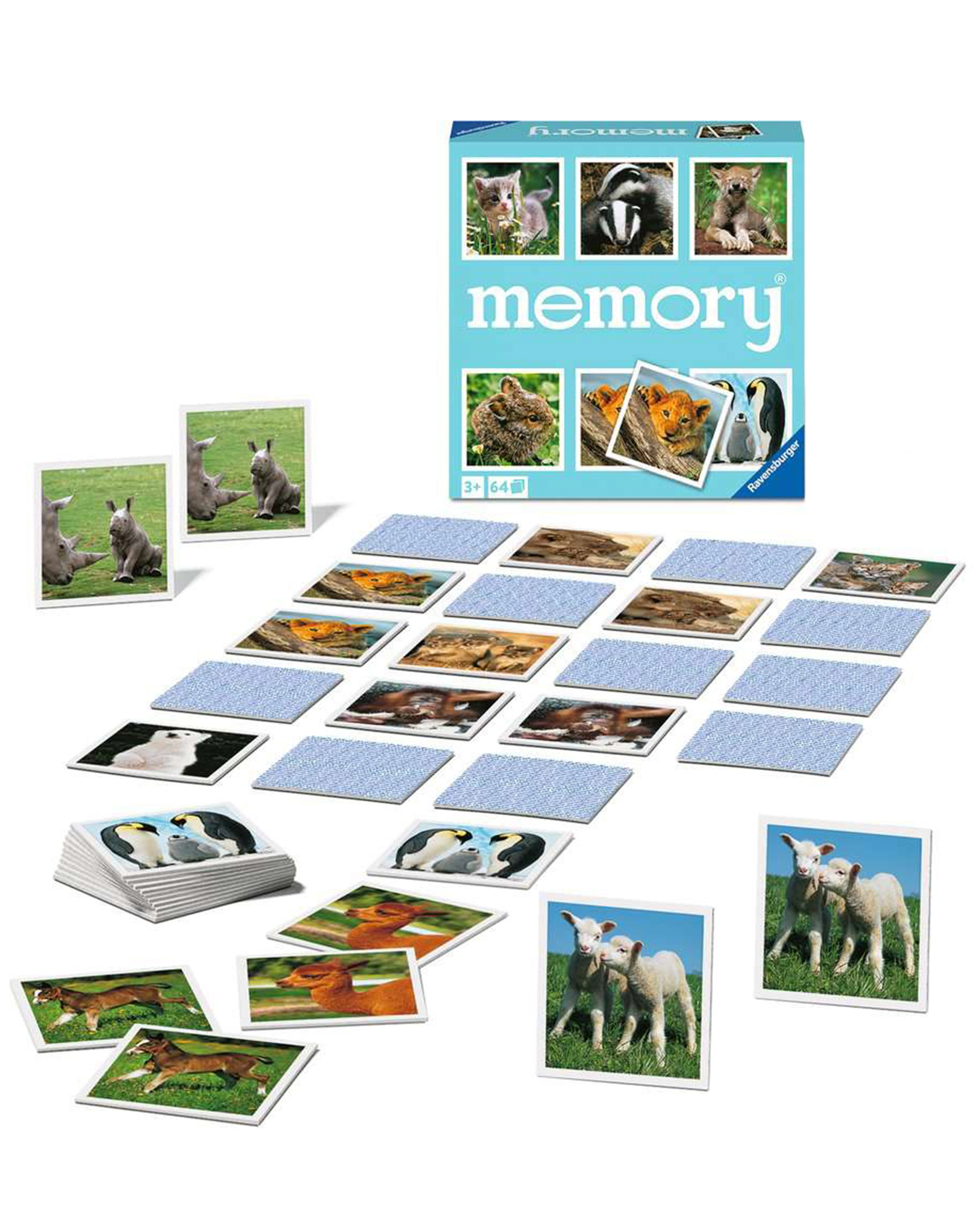 Memospiel MEMORY® TIERKINDER