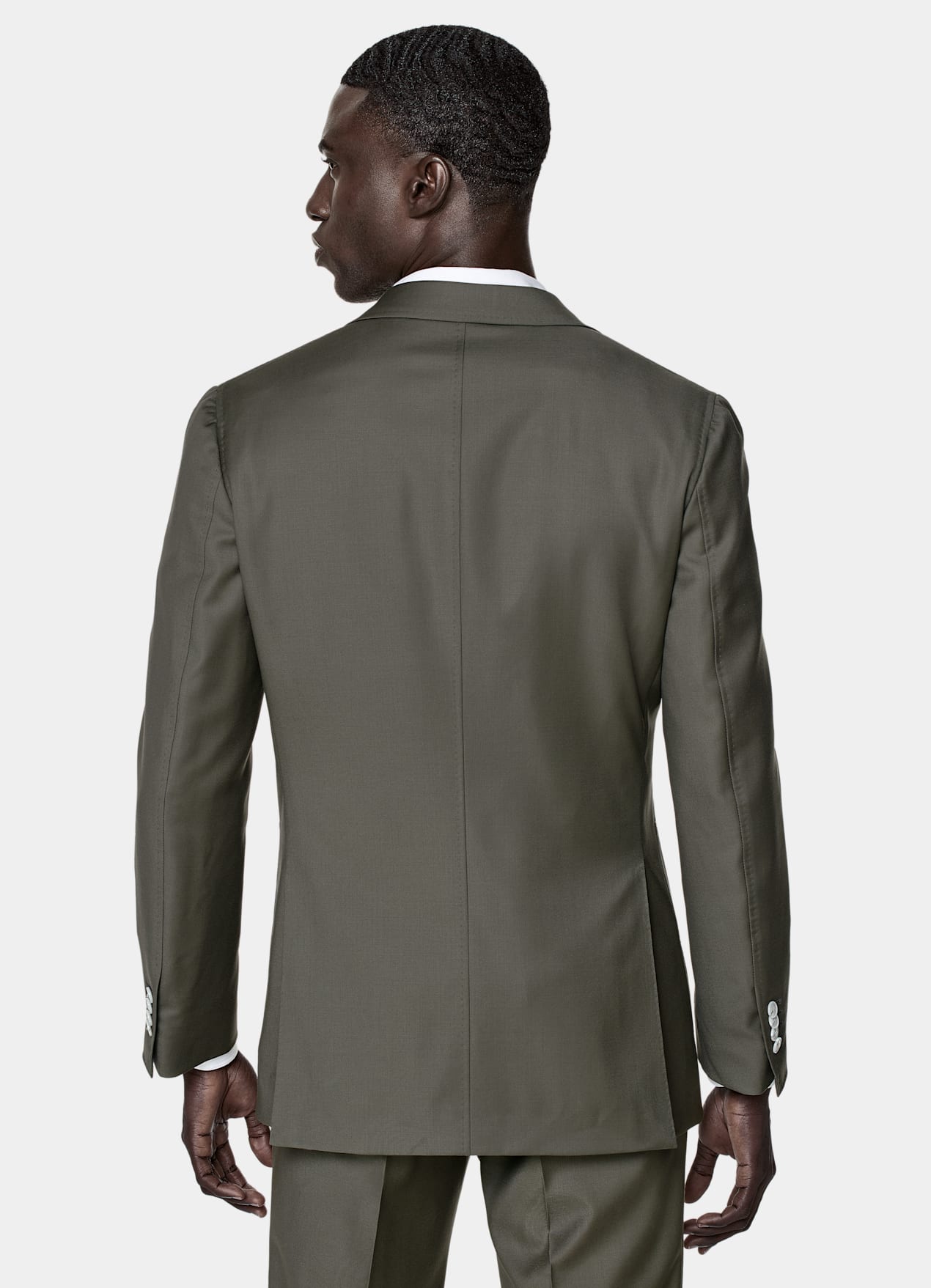 Costume Perennial Havana coupe Tailored vert foncé