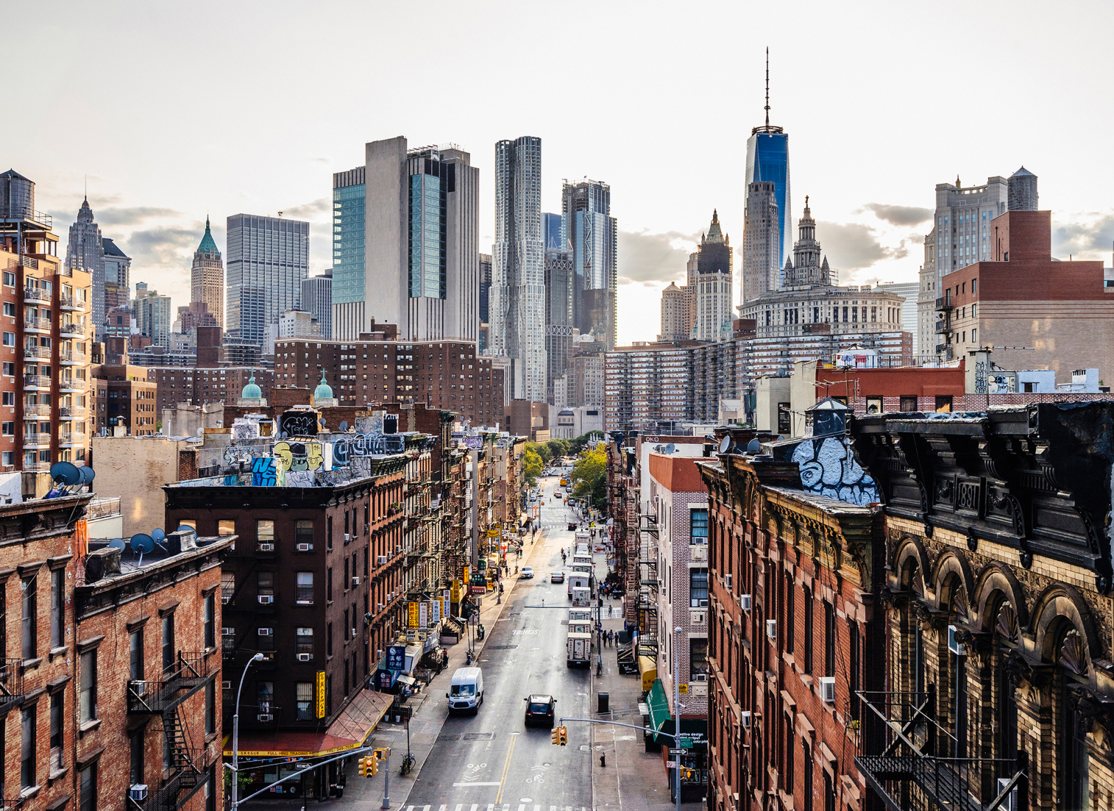 Fototapete DESIGNWALLS - braun-grau - New York - 2,55 Meter
