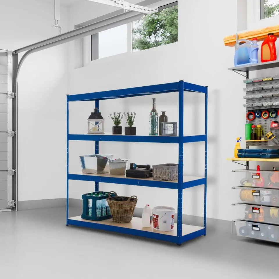 CLP Stellingkast regal Metaal - blauw