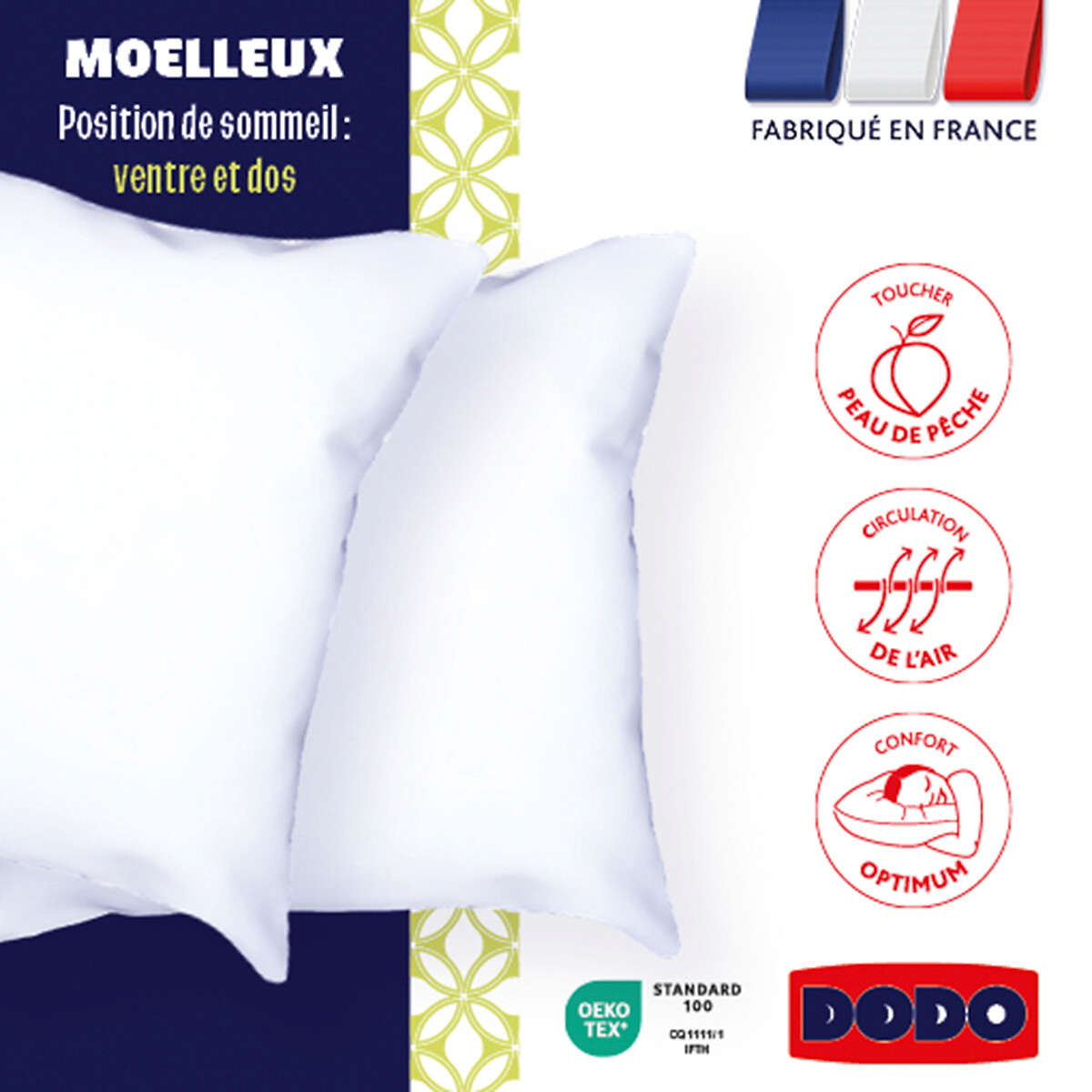 Almofada DODO<br>MOELLEUX - Ultra Suave