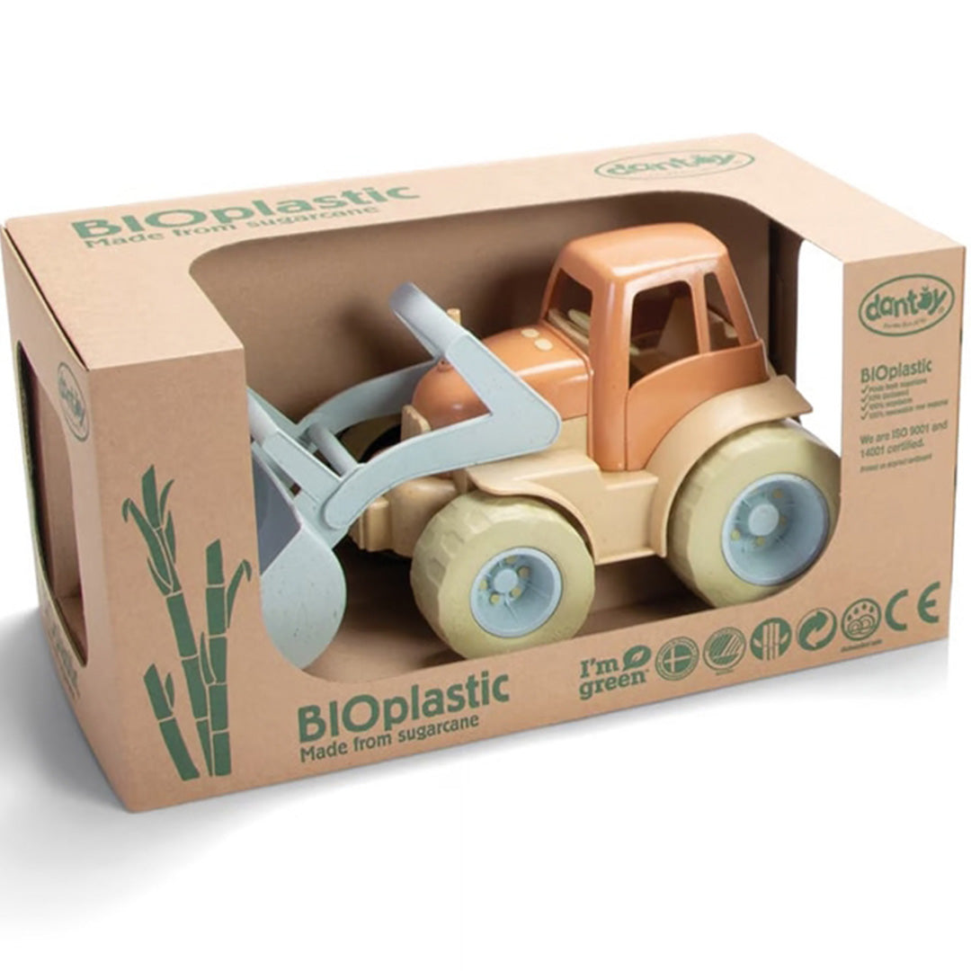 Dantoy bio-toys tractor blauw