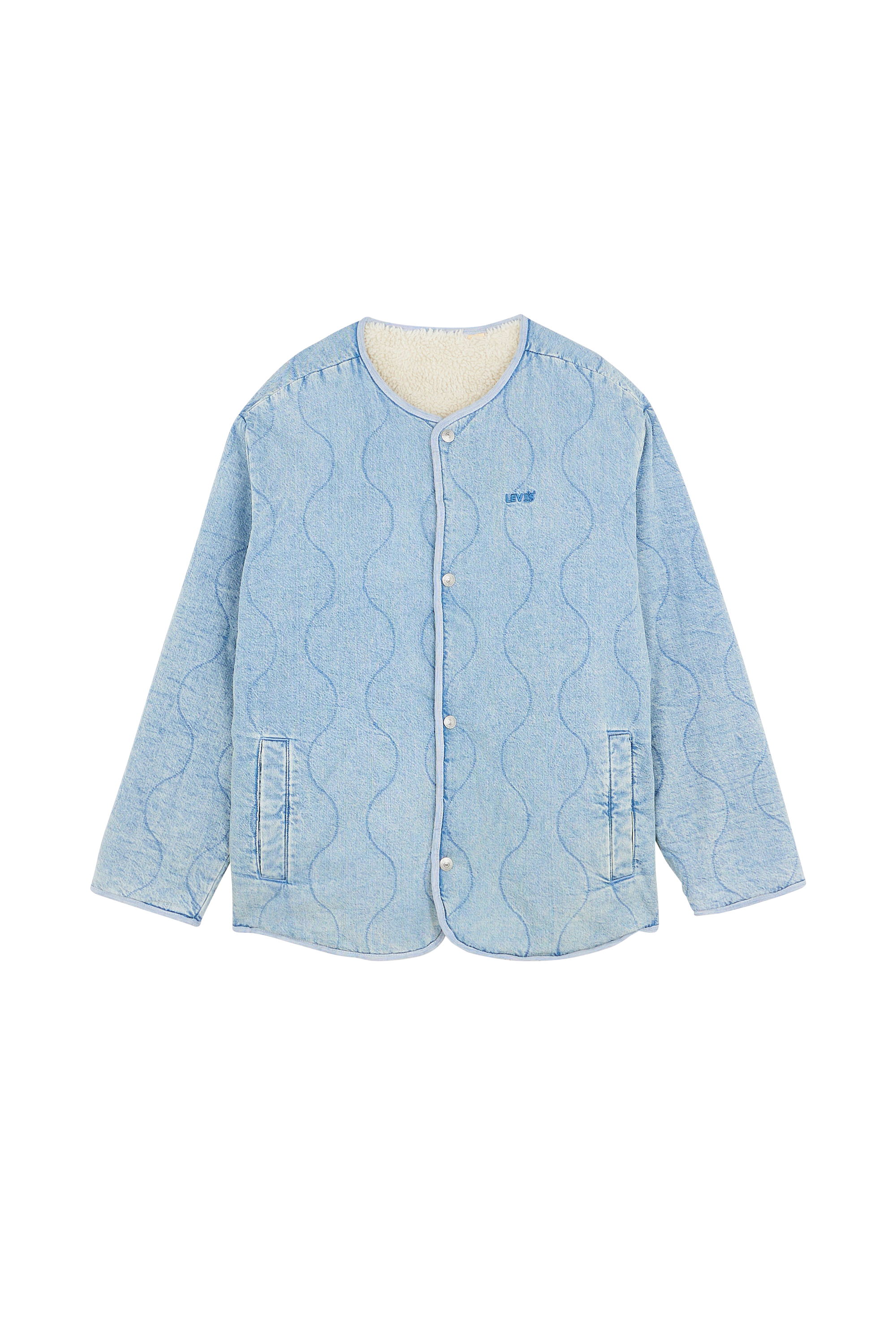 LEVI'S Veste ABBOTTS REV FILLED CARDI Bleu