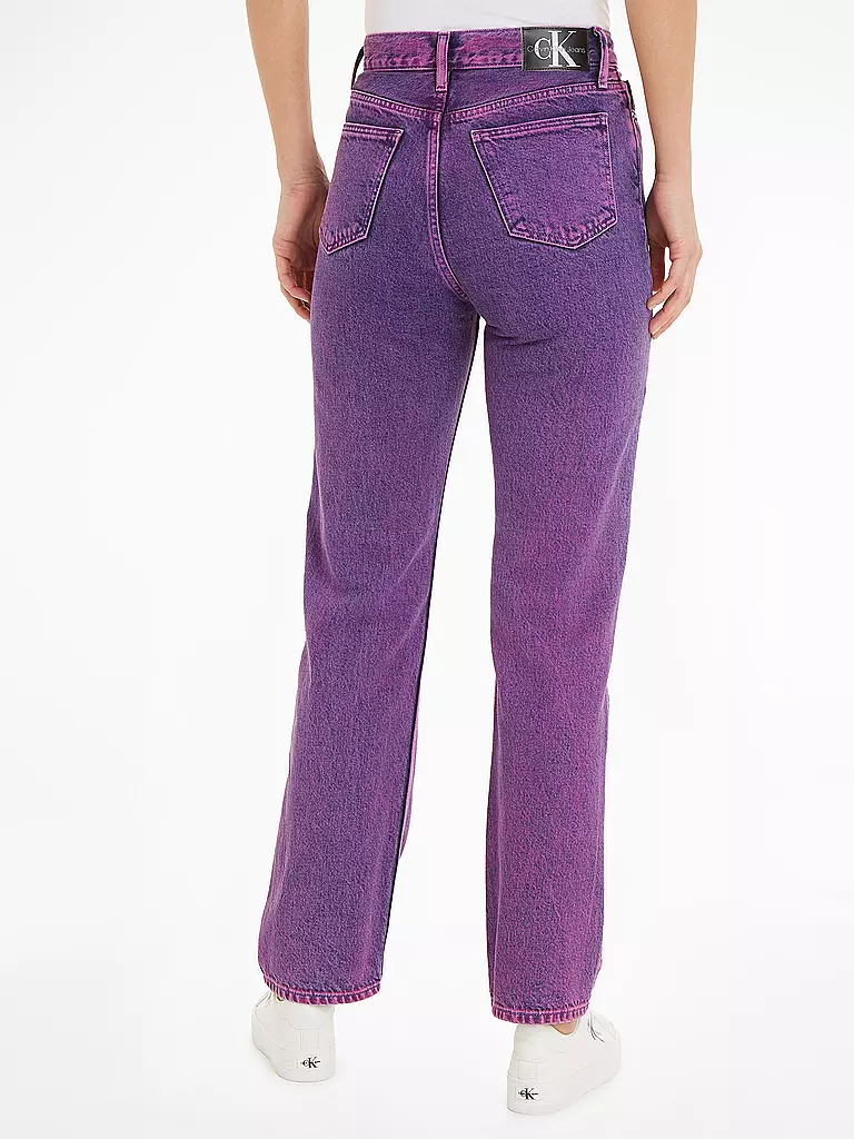 CALVIN KLEIN JEANS Jeans Straight Fit  lila