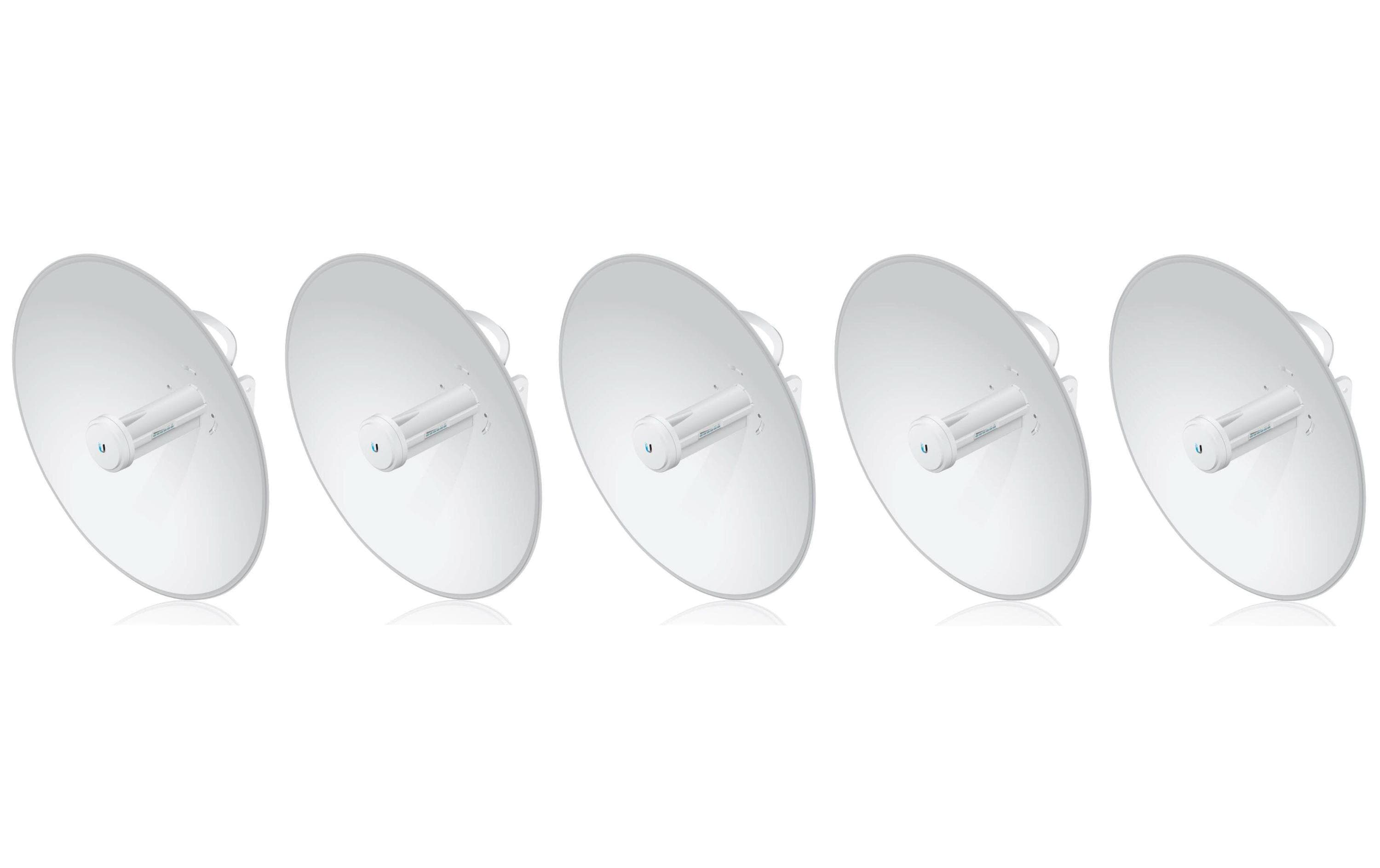 WLAN-Bridge PBE-5AC-Gen2 5er-Set<br>High-Performance airMAX PowerBeam Bridge, 5 GHz