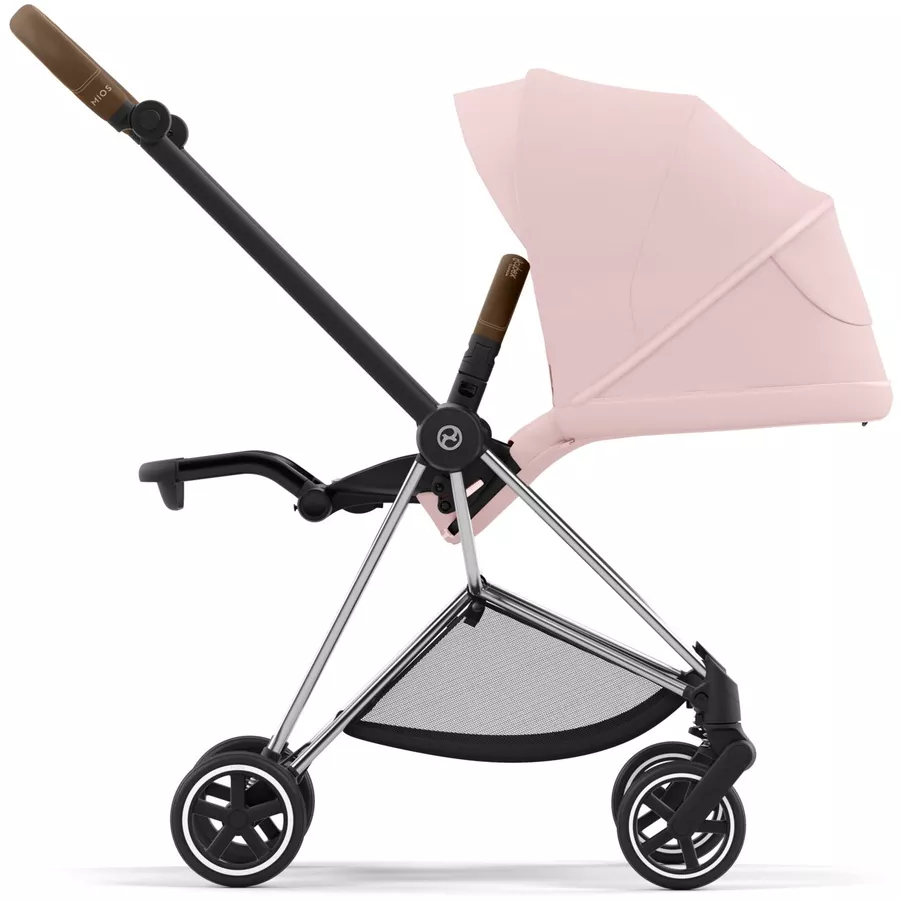 cybex PLATINUM Kombikinderwagen New Mios Chrome Brown Peach Pink