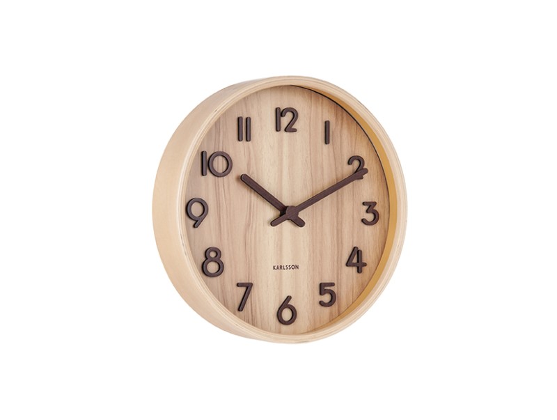 Wall Clock Pure Small KA5808WH White