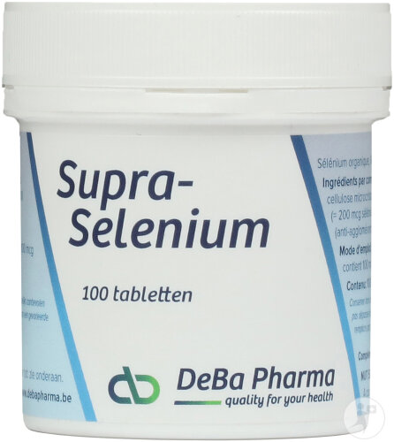 Deba Supra Sélénium 200mcg Comprimés 100