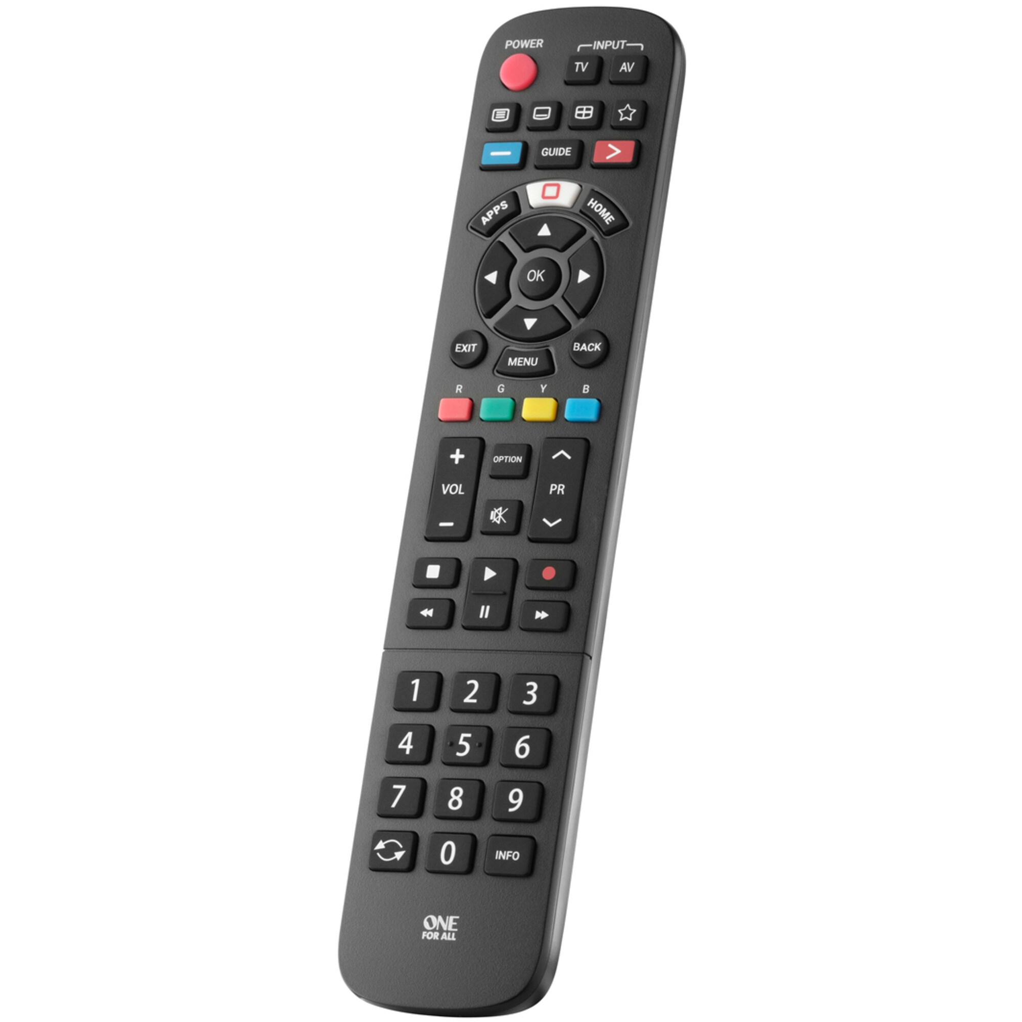 ONE FOR ALL Fernbedienung Panasonic TV-Ersatzfernbedienung