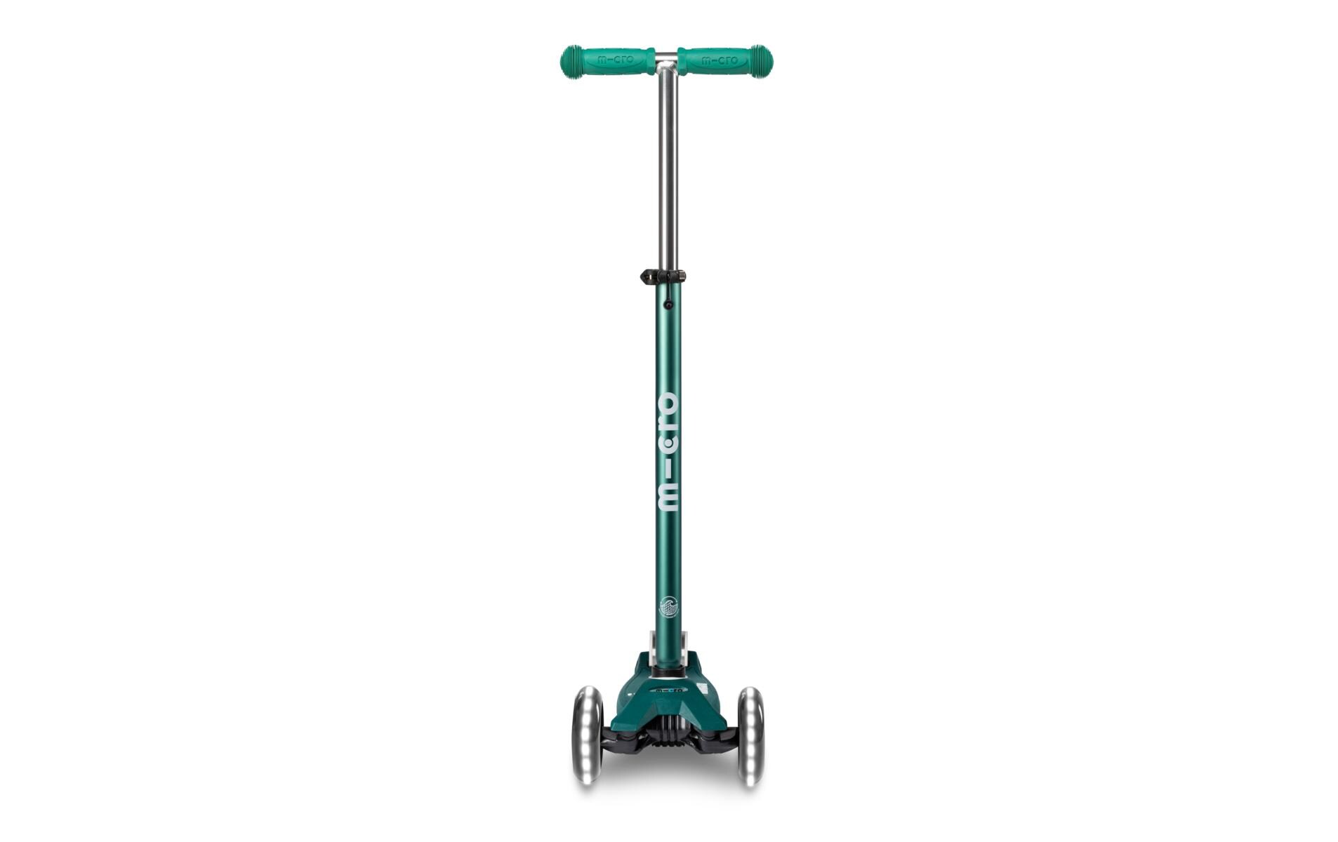 Kickboard Maxi Micro Deluxe Eco Grün<br>Kids Scooter aus recycelten Fischernetzen