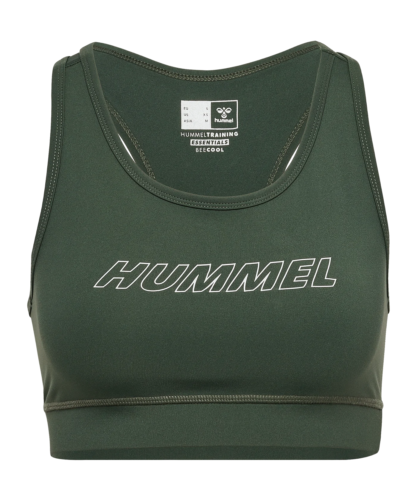 Hummel Te Fundamental Sport-BH Damen Grün F6126