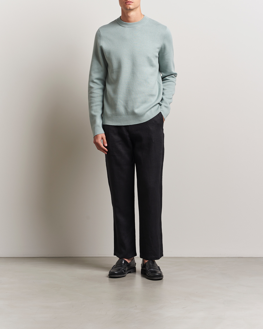 Samsøe Samsøe Jabari Linen Drawstring Trousers Black
