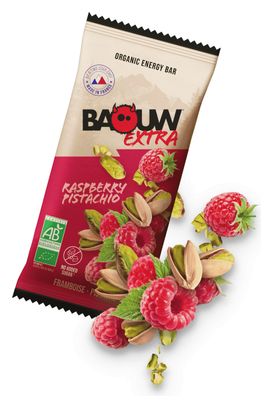 Barre énergétique Baouw Extra Framboise/Pistache - 50g