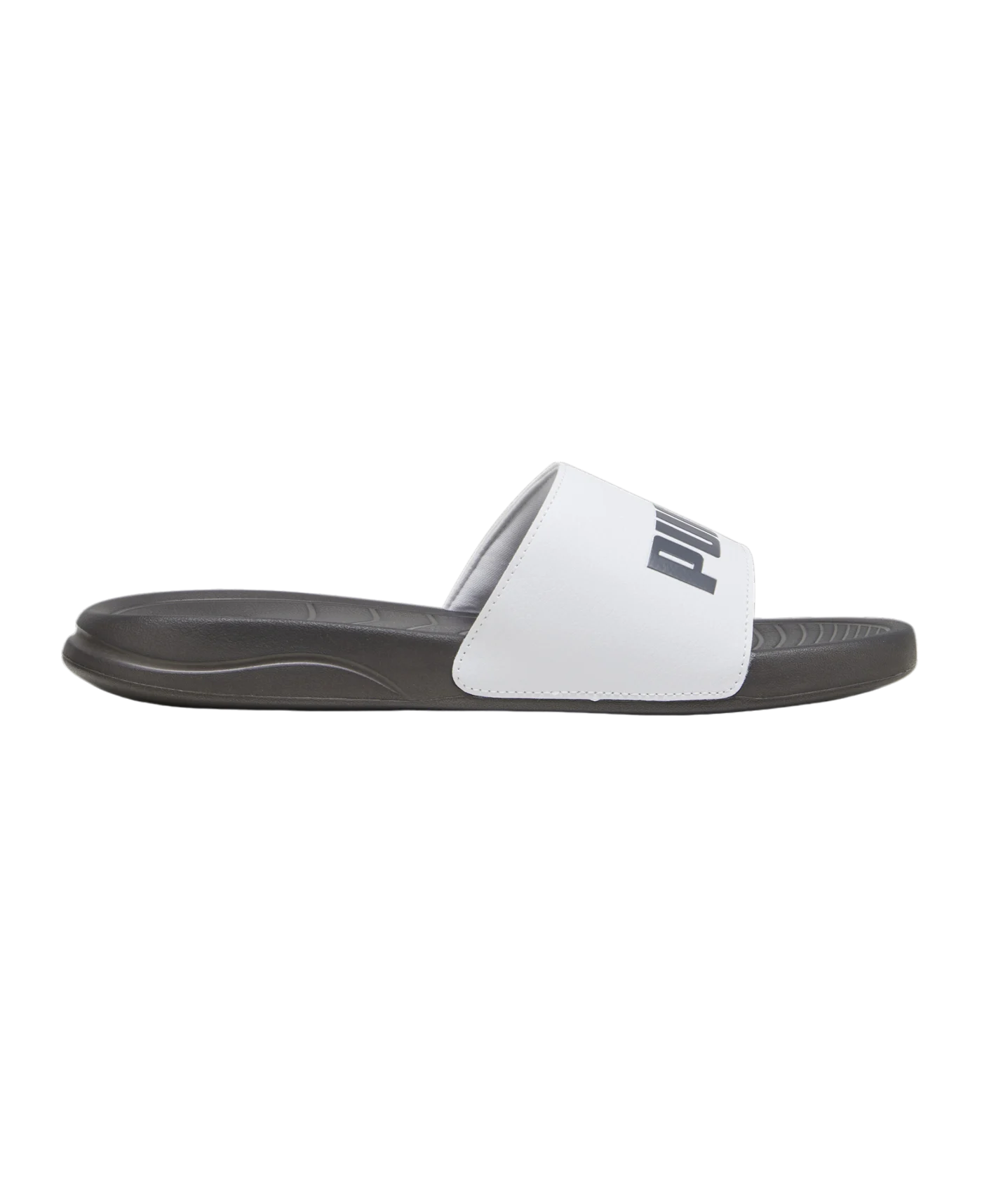 PUMA Popcat 20 Badelatsche Weiss Schwarz F36