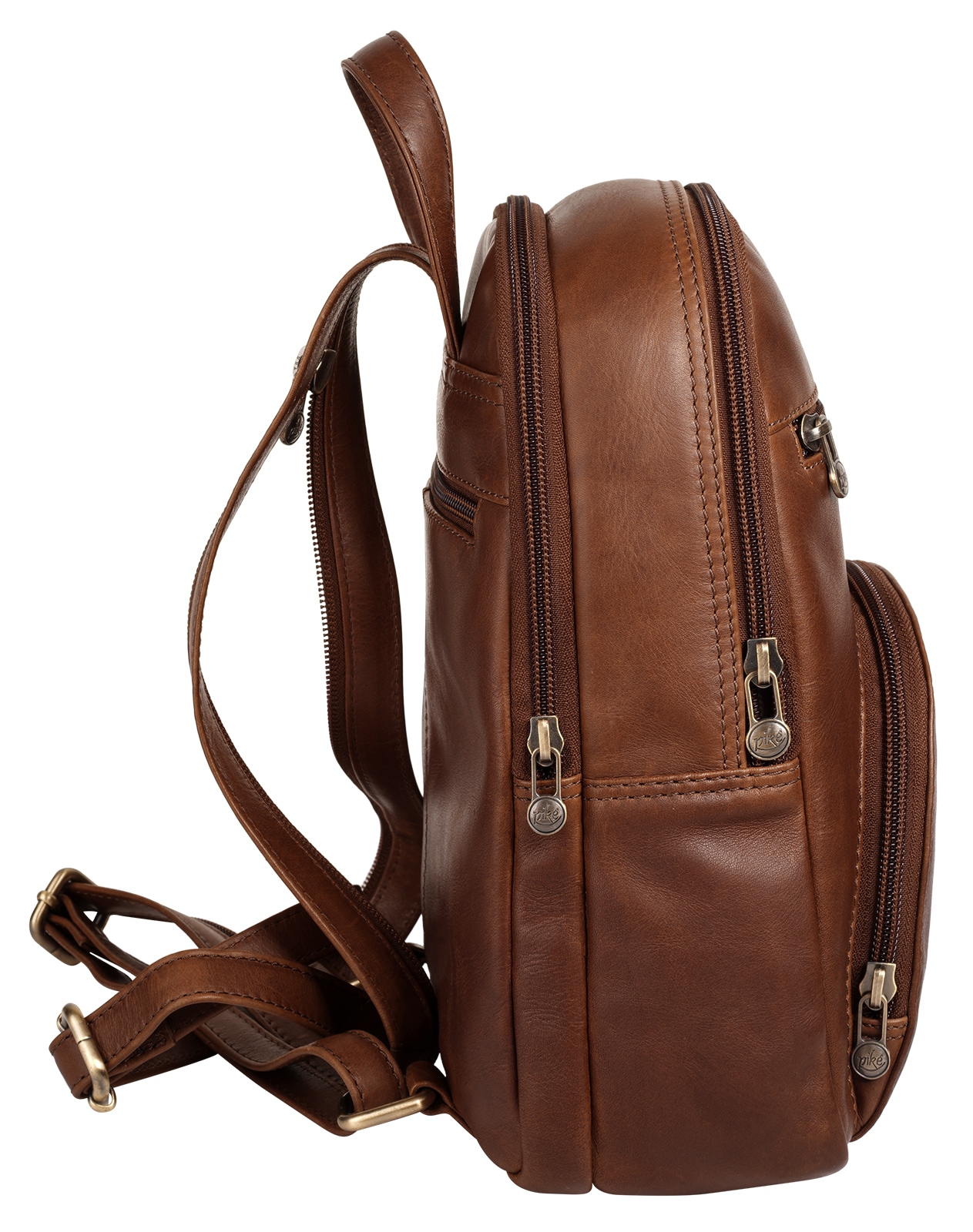 Piké Cityrucksack echt Leder