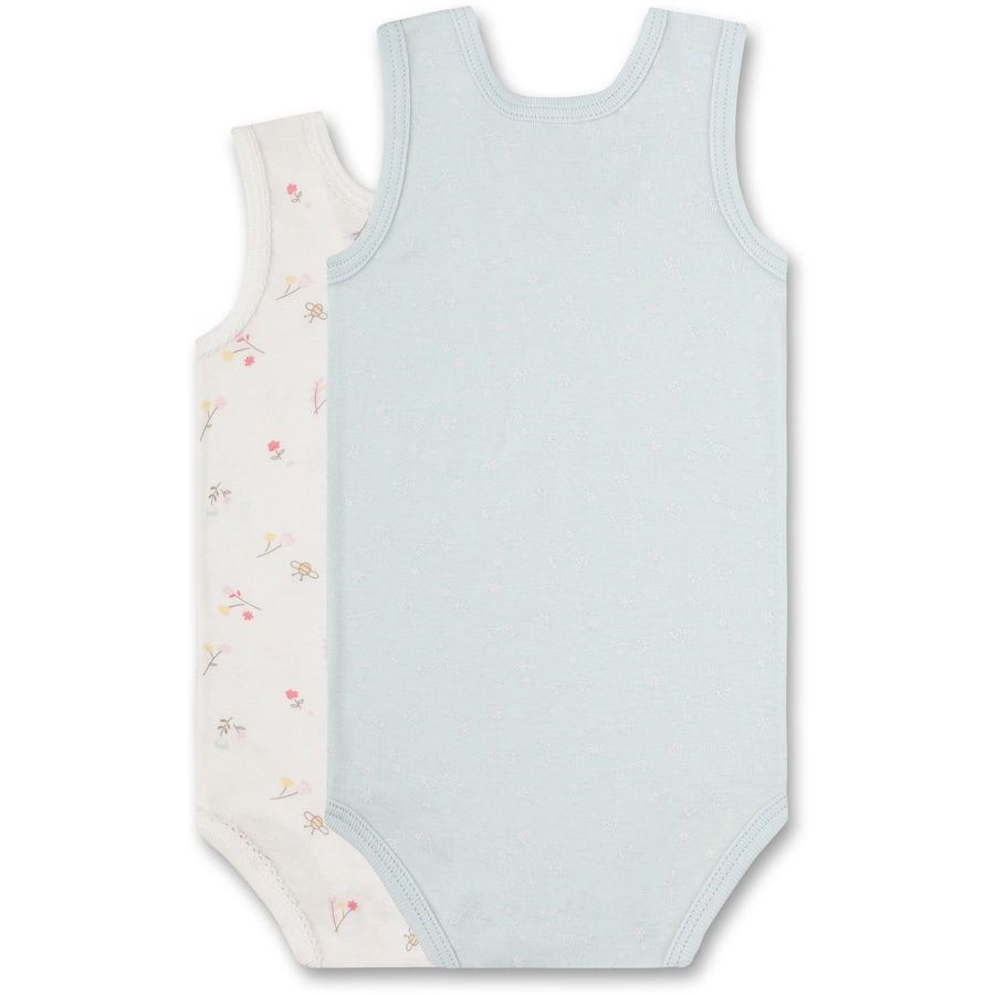 Sanetta Body Doppelpack weißhellblau