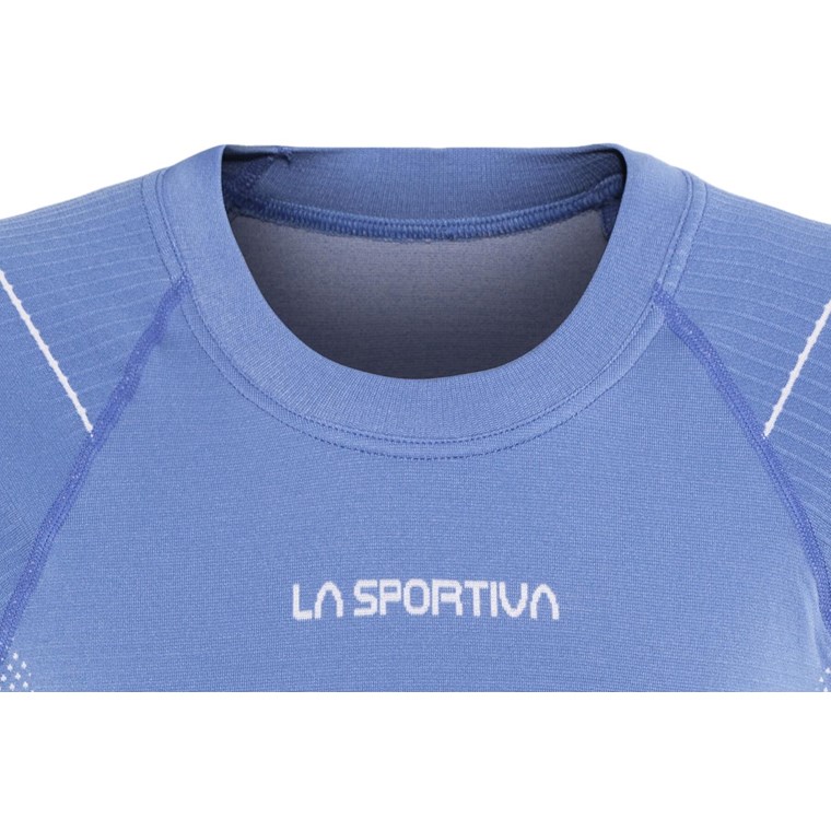 La Sportiva Medea T-Shirt Women Marine Blue/Cobalt Blue
