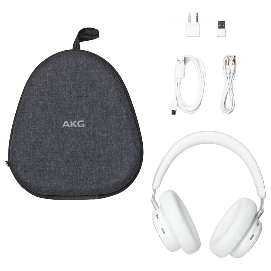 AKG N9 Hybrid Blanc - Casque sans fil
