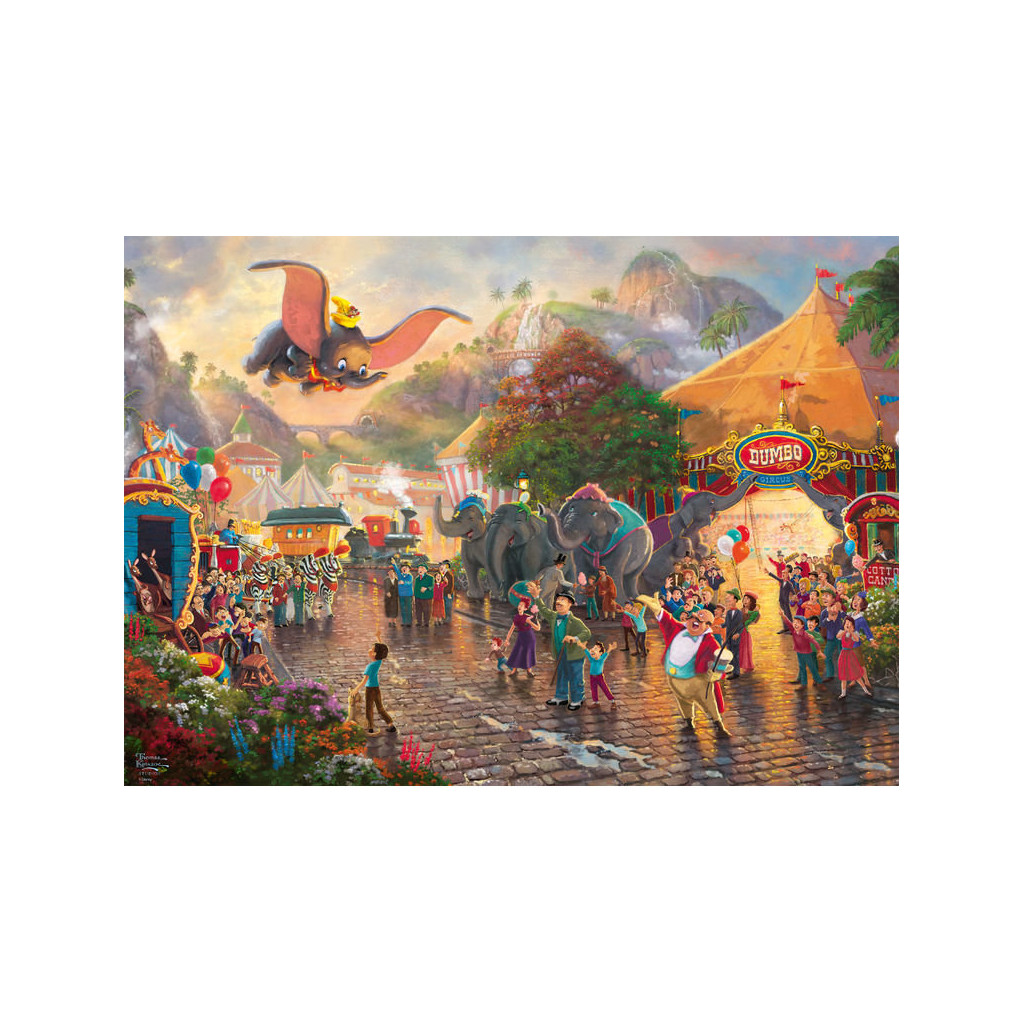 Puzzle Disney Kinkade - Dumbo - 1000 pièces