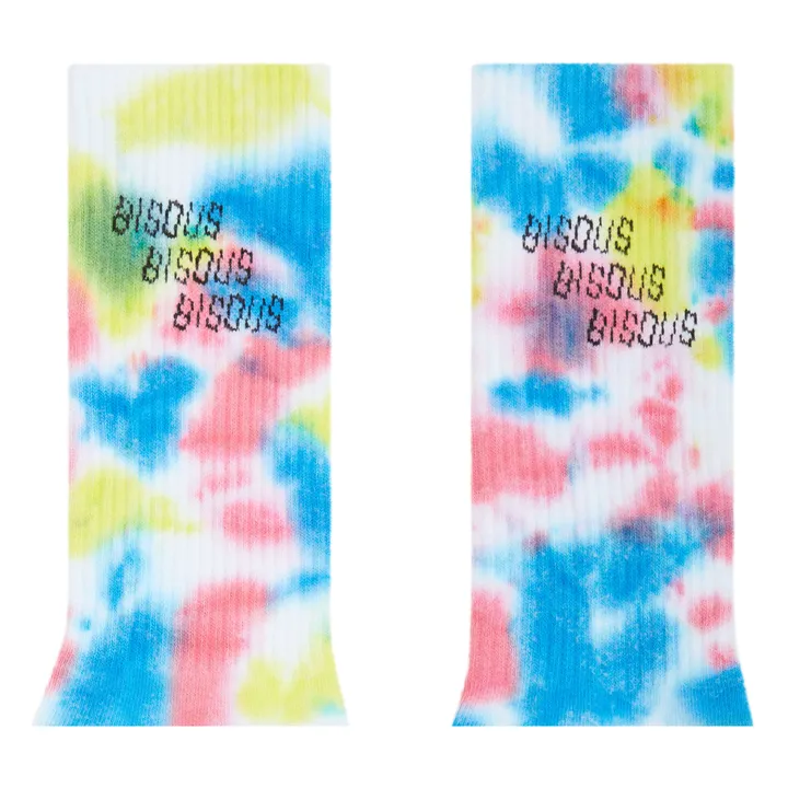 Bisous Skateboards Chaussettes Bisous x3 | Ecru
