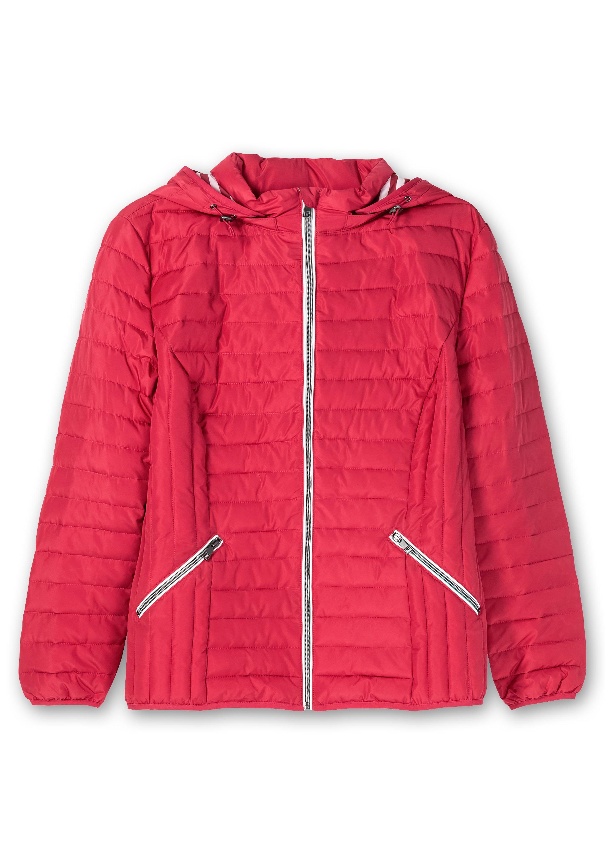 Leichte Steppjacke mit abnehmbarer Kapuze