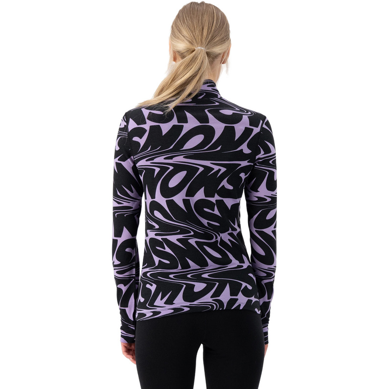 Mons Royale Damen Cascade Flex 200 1/4 Zip Longsleeve