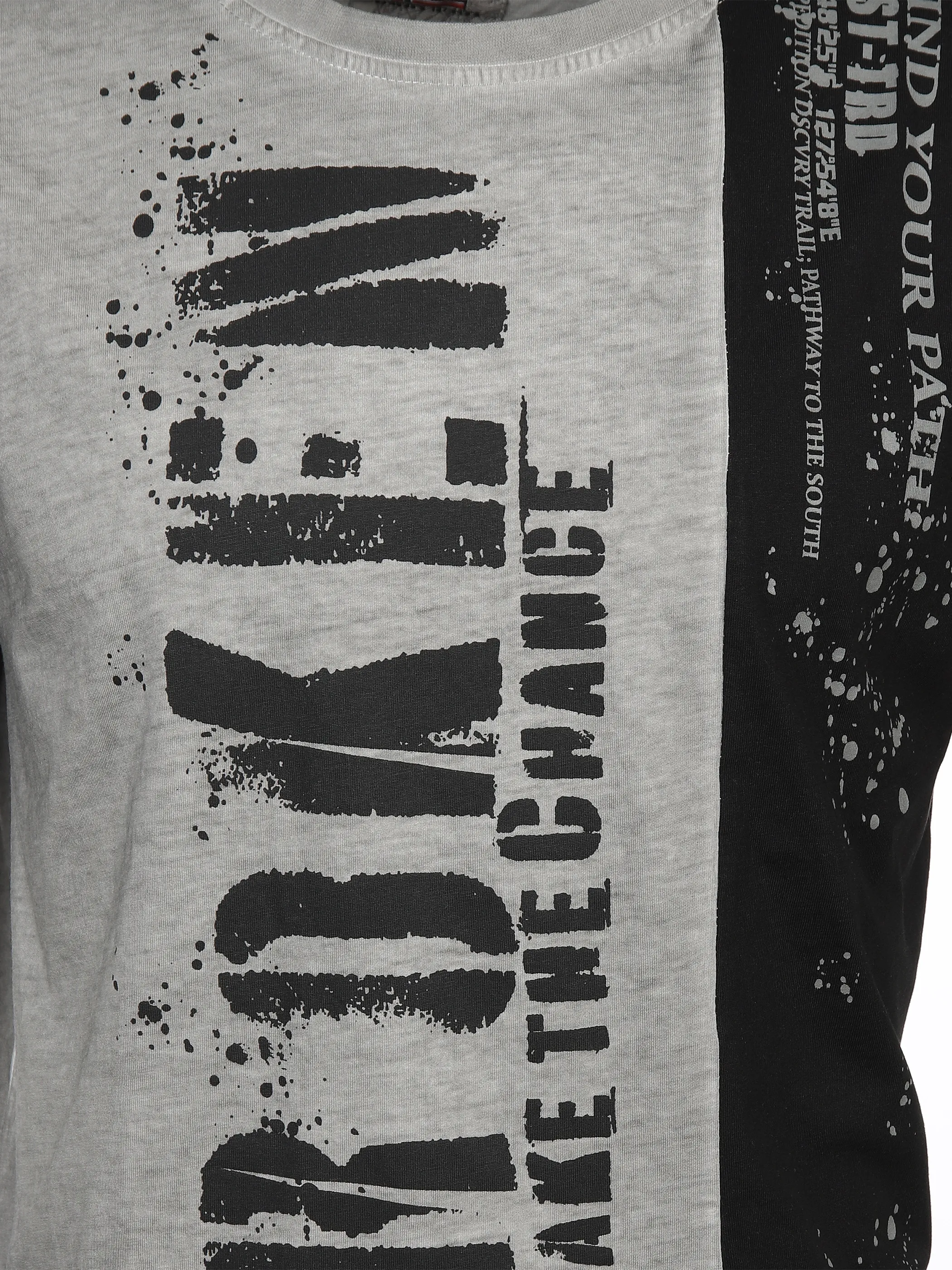 Herren Shirt mit Frontprint