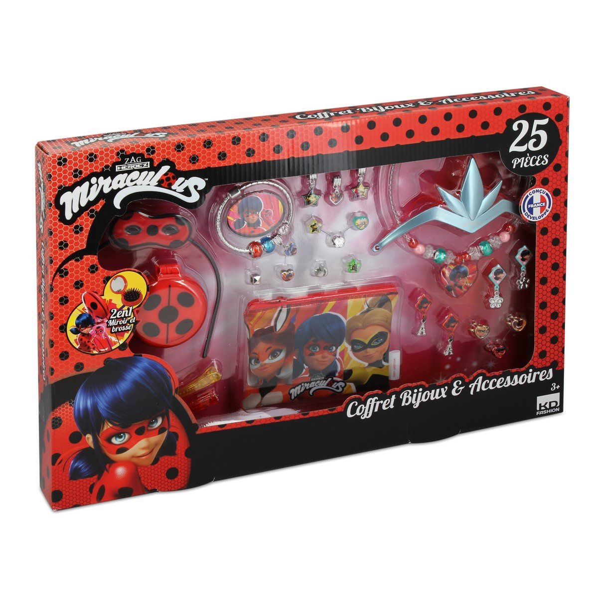 Coffret Bijoux Miraculous 25 pièces
