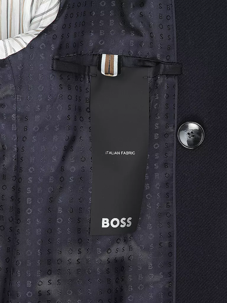 BOSS Wollmantel CLAY dunkelblau