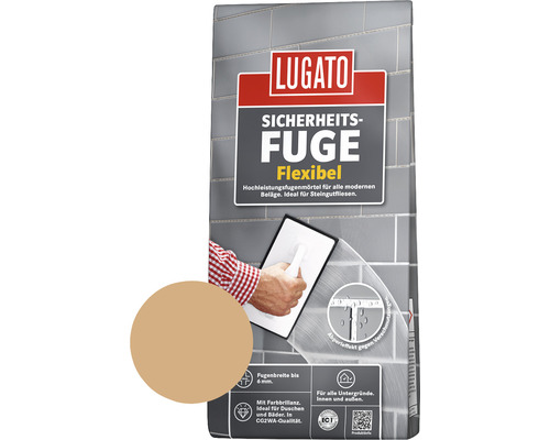 Lugato Voegmortel Veiligheidsvoeg Flexibele Karamel 1 kg