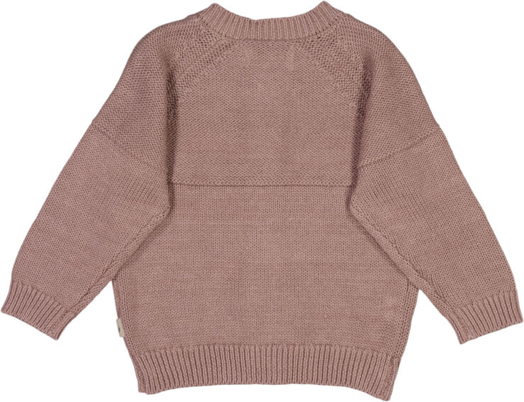 Wheat Strik Cardigan Eddy Pudder