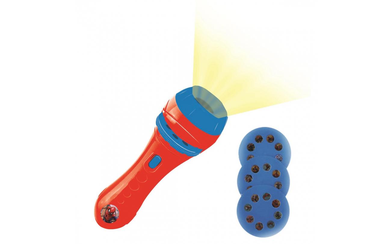 Spider Man Stories Projector projectie-zaklamp met 24 plaatjes