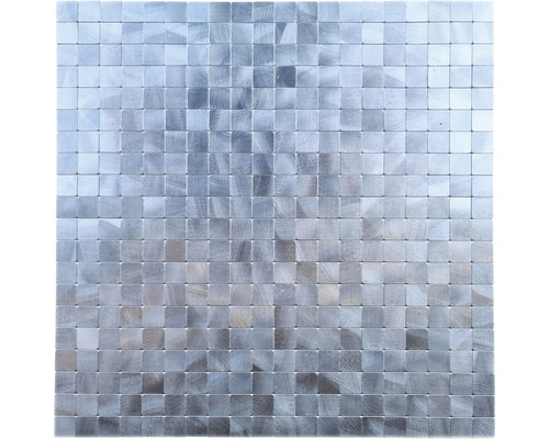 Zelfklevende metaalmozaïek SAM 4MM15 aluminium 30x30 cm