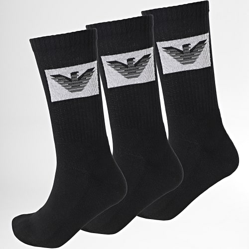 Lot De 3 Paires De Chaussettes 303133 Noir
